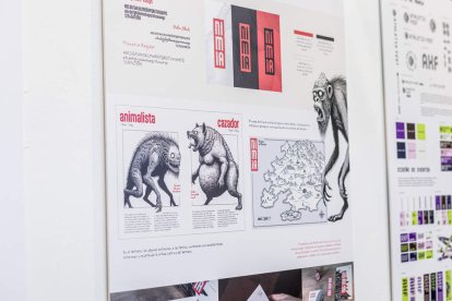 Una muestra que ha cobrado vida gracias al esfuerzo, dedicación y creatividad del alumnado de tercero de Grado de Diseño Gráfico