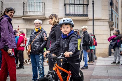 La ruta Pedalovida de este año terminó en la Plaza de las Mujeres
