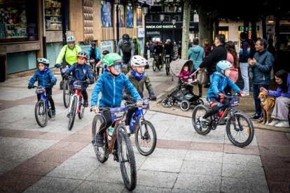 La ruta Pedalovida de este año terminó en la Plaza de las Mujeres