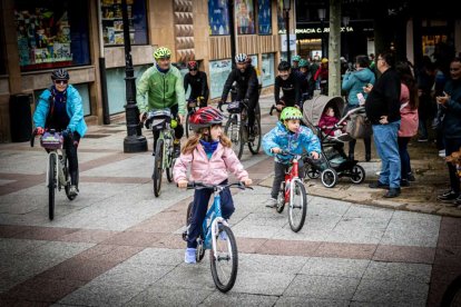La ruta Pedalovida de este año terminó en la Plaza de las Mujeres