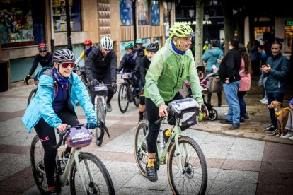 La ruta Pedalovida de este año terminó en la Plaza de las Mujeres