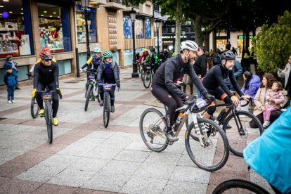 La ruta Pedalovida de este año terminó en la Plaza de las Mujeres