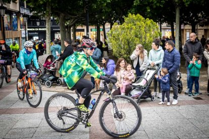 La ruta Pedalovida de este año terminó en la Plaza de las Mujeres