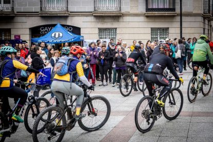 La ruta Pedalovida de este año terminó en la Plaza de las Mujeres