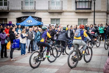 La ruta Pedalovida de este año terminó en la Plaza de las Mujeres