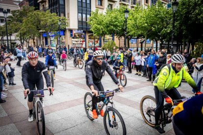 La ruta Pedalovida de este año terminó en la Plaza de las Mujeres