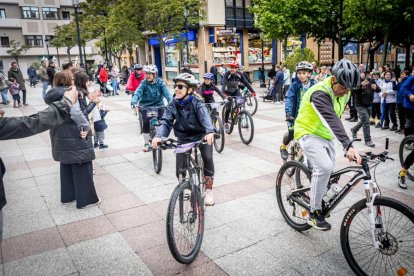 La ruta Pedalovida de este año terminó en la Plaza de las Mujeres