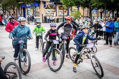 La ruta Pedalovida de este año terminó en la Plaza de las Mujeres