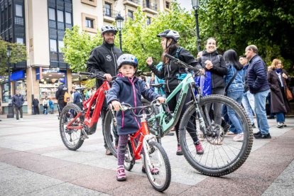 La ruta Pedalovida de este año terminó en la Plaza de las Mujeres