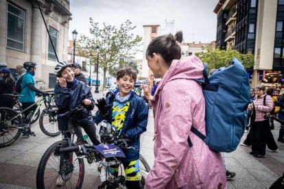 La ruta Pedalovida de este año terminó en la Plaza de las Mujeres