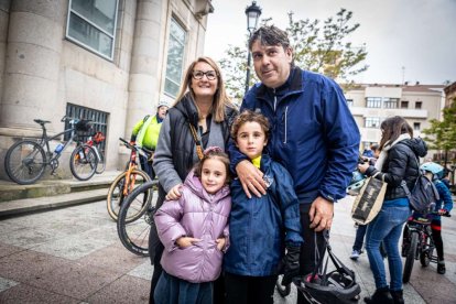 La ruta Pedalovida de este año terminó en la Plaza de las Mujeres
