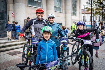 La ruta Pedalovida de este año terminó en la Plaza de las Mujeres