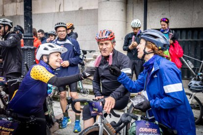 La ruta Pedalovida de este año terminó en la Plaza de las Mujeres