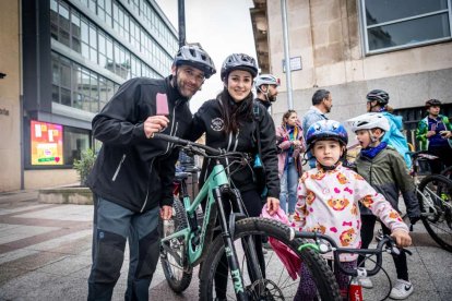 La ruta Pedalovida de este año terminó en la Plaza de las Mujeres
