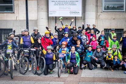 La ruta Pedalovida de este año terminó en la Plaza de las Mujeres