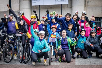 La ruta Pedalovida de este año terminó en la Plaza de las Mujeres
