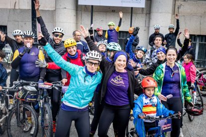 La ruta Pedalovida de este año terminó en la Plaza de las Mujeres