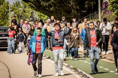 El Numancia tendrá que luchar la vuelta sin el apoyo de las gradas