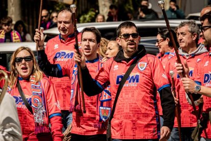 El Numancia tendrá que luchar la vuelta sin el apoyo de las gradas