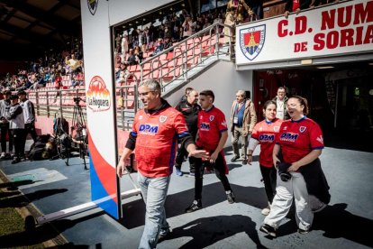 El Numancia tendrá que luchar la vuelta sin el apoyo de las gradas
