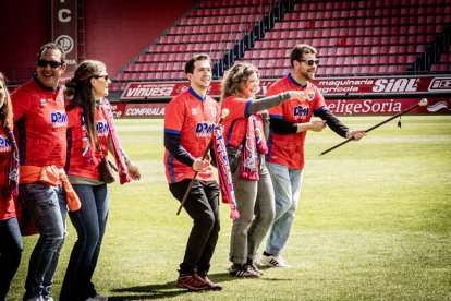 El Numancia tendrá que luchar la vuelta sin el apoyo de las gradas