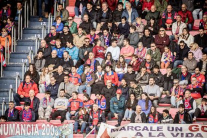 El Numancia tendrá que luchar la vuelta sin el apoyo de las gradas