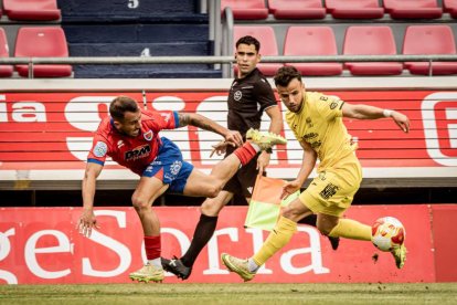 El Numancia tendrá que luchar la vuelta sin el apoyo de las gradas