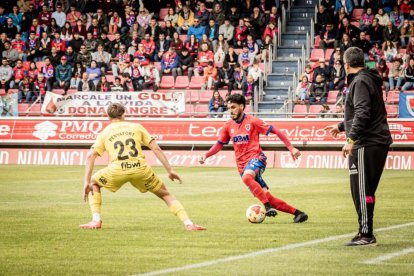 El Numancia tendrá que luchar la vuelta sin el apoyo de las gradas