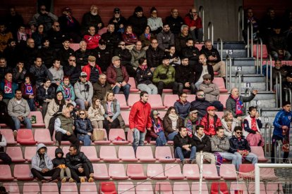 El Numancia tendrá que luchar la vuelta sin el apoyo de las gradas