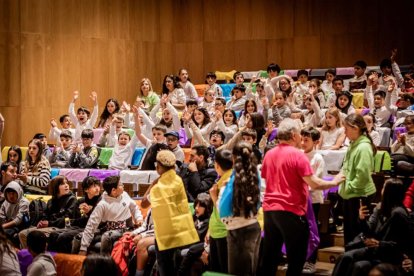 Medio millar de escolares al ritmo en el Conservatorio de Soria