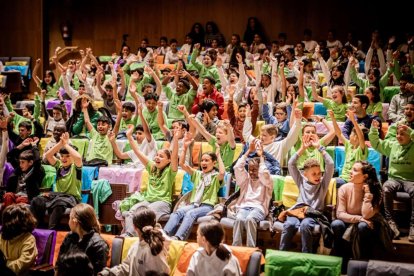 Medio millar de escolares al ritmo en el Conservatorio de Soria
