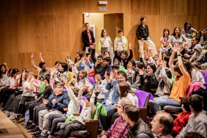 Medio millar de escolares al ritmo en el Conservatorio de Soria