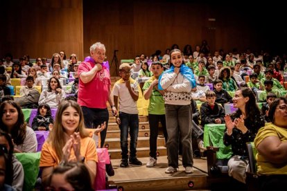 Medio millar de escolares al ritmo en el Conservatorio de Soria