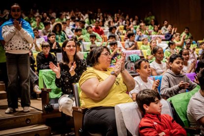 Medio millar de escolares al ritmo en el Conservatorio de Soria