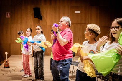 Medio millar de escolares al ritmo en el Conservatorio de Soria