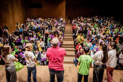 Medio millar de escolares al ritmo en el Conservatorio de Soria