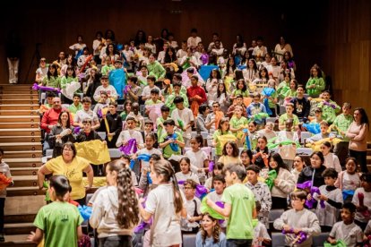 Medio millar de escolares al ritmo en el Conservatorio de Soria