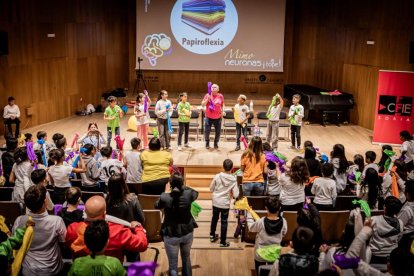 Medio millar de escolares al ritmo en el Conservatorio de Soria