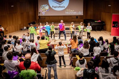 Medio millar de escolares al ritmo en el Conservatorio de Soria