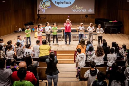 Medio millar de escolares al ritmo en el Conservatorio de Soria