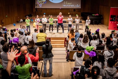 Medio millar de escolares al ritmo en el Conservatorio de Soria
