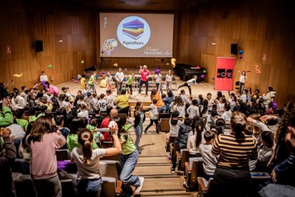 Medio millar de escolares al ritmo en el Conservatorio de Soria