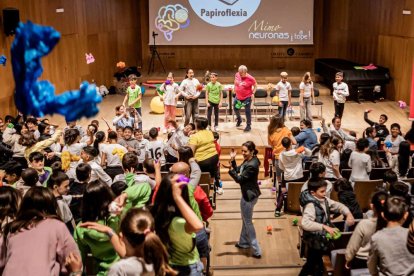 Medio millar de escolares al ritmo en el Conservatorio de Soria