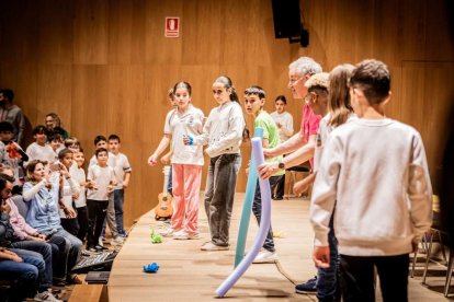 Medio millar de escolares al ritmo en el Conservatorio de Soria