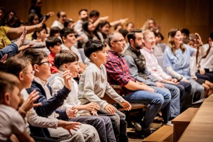 Medio millar de escolares al ritmo en el Conservatorio de Soria