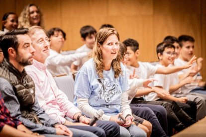 Medio millar de escolares al ritmo en el Conservatorio de Soria