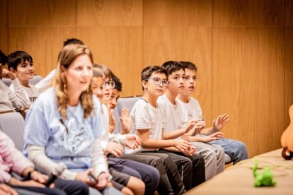 Medio millar de escolares al ritmo en el Conservatorio de Soria
