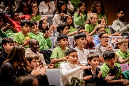 Medio millar de escolares al ritmo en el Conservatorio de Soria