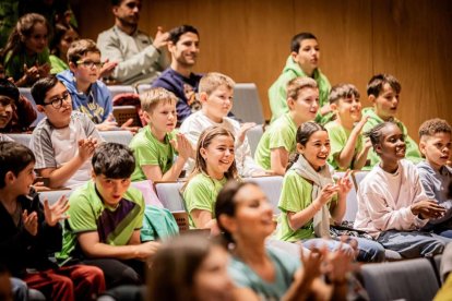 Medio millar de escolares al ritmo en el Conservatorio de Soria