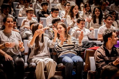 Medio millar de escolares al ritmo en el Conservatorio de Soria